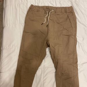 Khaki Joggers